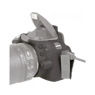 EasyCover Silikon Kılıf (Nikon D3100 Siyah)