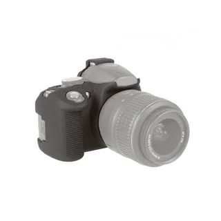 EasyCover Silikon Kılıf (Nikon D3100 Siyah)