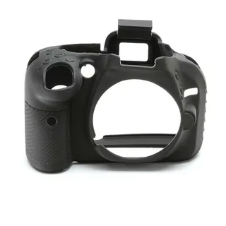 EasyCover Silikon Kılıf (Nikon D5200 Siyah)