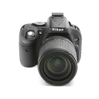 EasyCover Silikon Kılıf (Nikon D5200 Siyah)