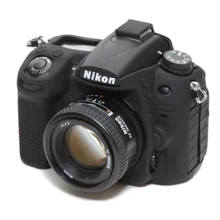 EasyCover Silikon Kılıf (Nikon D7000 Siyah)