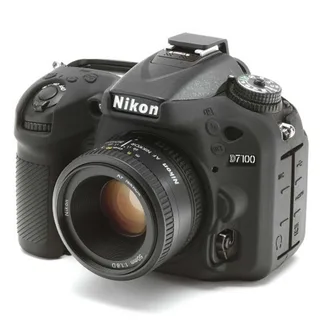 EasyCover Silikon Kılıf (Nikon D7100 / D7200 Siyah)
