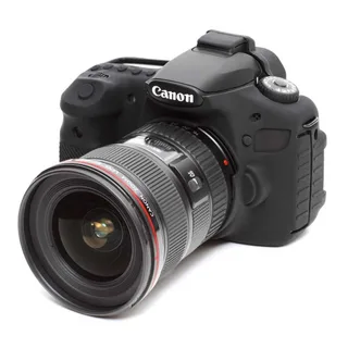 EasyCover Silikon Kılıf (Canon EOS 60D Siyah)