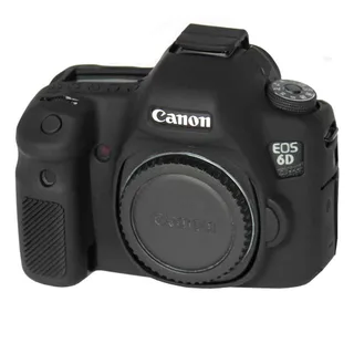 EasyCover Silikon Kılıf (Canon EOS 6D Siyah)