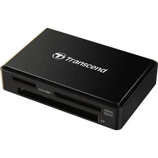 TRANSCEND TS-RDF8K2 ALL-IN-1 MEMORY CARD READER USB 3.0/3.1 Gen 1, BLACK