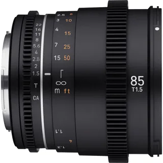 Samyang 85mm T1.5 MK2 Full Frame Cine Lens (Sony E)