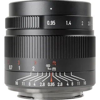 7Artisans 35mm F0.95 Sony (E Mount) MF APS-C Lens Siyah 