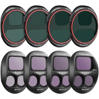 Freewell DJI Mavic 4 Pro All-Day ND/PL Filter Set (8-Pack)
