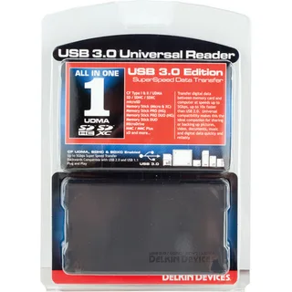 Delkin Devices USB 3.0 Universal Memory Card Reader 