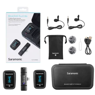 Saramonic Blink500 ProX B6 Kablosuz İkili Mikrofon