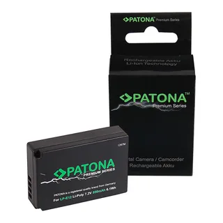 Patona 1297 Premium LP-E12 Canon Batarya