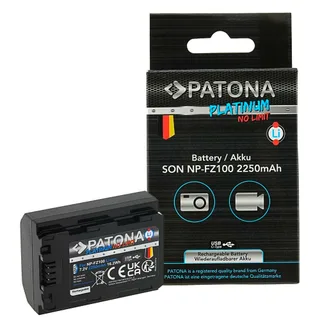 Patona 1360 Platinum NP-FZ100 USB-C Sony Batarya