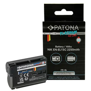 Patona 1363 Platinum EN-EL15C USB-C Nikon Batarya