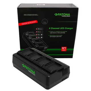 PATONA 1688/1691 PREMIUM 4-PORT BATTERY CHARGER SONY BP-U60 BATTERY