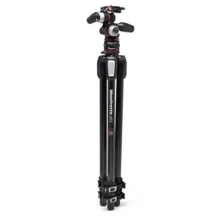 Manfrotto MK055CXPRO33WQR 055 Carbon 3-Section Tripod with 3-Way Head + MOVE