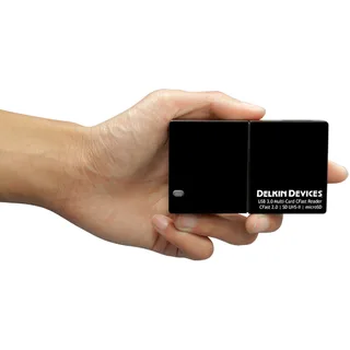 Delkin Devices USB 3.0 CFast &amp; SD UHS-II Card Reader 