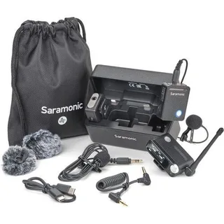 Saramonic Ultra 03 ( Rx9+Tx9+Tx9+2x Lavalıer Mıc.-Siyah Kablosuz Mikrofon