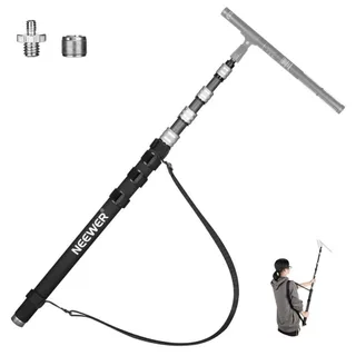 Neewer MS300C Mikrofon için Karbon Boom Kolu 300cm Gri