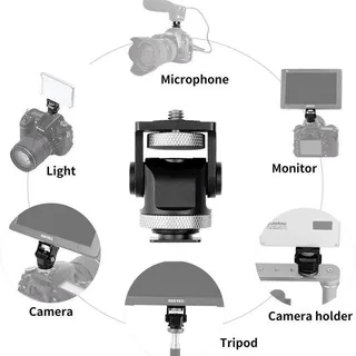 Milica MBH-09 Kamera Üstü Metal Monitör Adaptörü