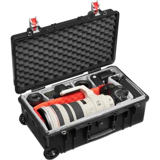 Manfrotto MB PL-RL-TH55 Pro Light Reloader Tough-55 High Lid Carry-On Camera Rollerbag (Black)