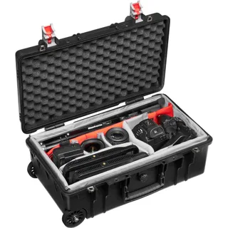 Manfrotto MB PL-RL-TH55 Pro Light Reloader Tough-55 High Lid Carry-On Camera Rollerbag (Black)