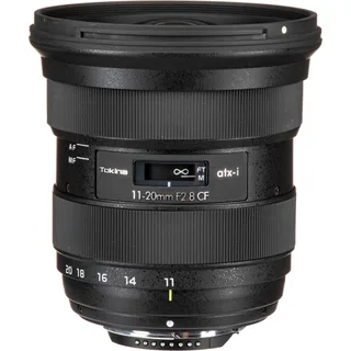 Tokina 11-20mm F/2.8 atx-i CF Plus Lens (Nikon F)