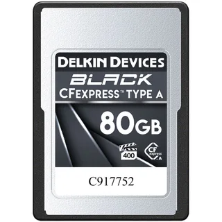 Delkin Devices 80GB BLACK CFexpress™ Type A Memory Cards