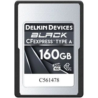 Delkin Devices 160GB BLACK CFexpress™ Type A Memory Cards