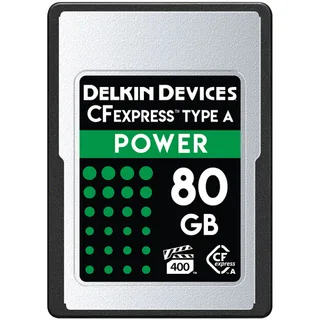 Delkin Devices 80GB POWER CFexpress™ Type A Memory Cards