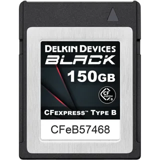 Delkin Devices 150GB BLACK CFexpress™ Type B Memory Cards