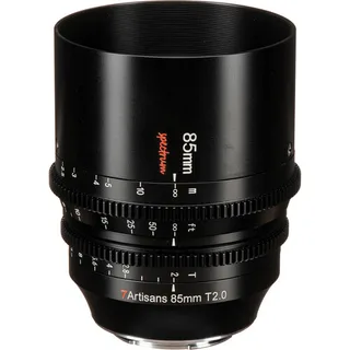 7Artisans 85mm T2.0 Sony (E Mount) Full Frame Cine Lens Siyah