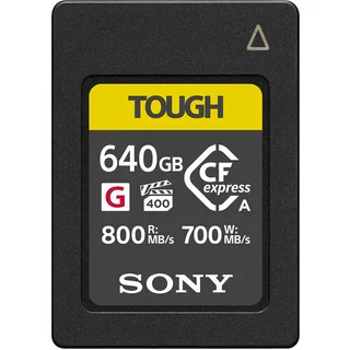 Sony 640GB CFexpress Type A Tough Hafıza Kartı (CEA-G640T)