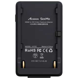 Accsoon SeeMo iOS/HDMI Akıllı Telefon Adaptörü (Siyah)