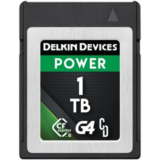 Delkin Devices 1 TB POWER G4 CFexpress™ Type B Memory Cards