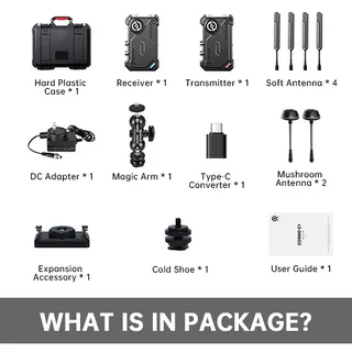 Hollyland Cosmo C1 Profesyonel Kablosuz Görüntü Aktarım Sistemi ( SDI/HDMI )