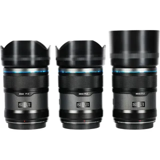 Sirui Sniper f/1.2 Autofocus 3-Lens Kit (SONY E, Black)