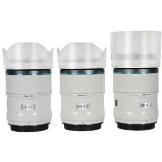 Sirui Sniper f/1.2 Autofocus 3-Lens Kit (SONY E, White)