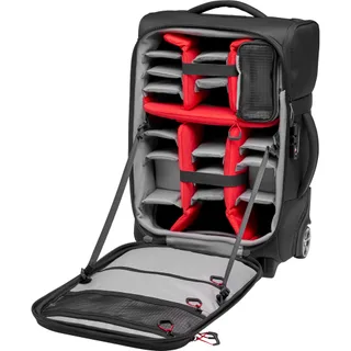 Manfrotto MB PL-RL-A55 Pro Light Reloader Air-55 Carry-On Camera Roller Bag (Black)