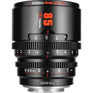 7Artisans 85mm T2.1 Sony (E Mount) S35 Cine Lens Siyah
