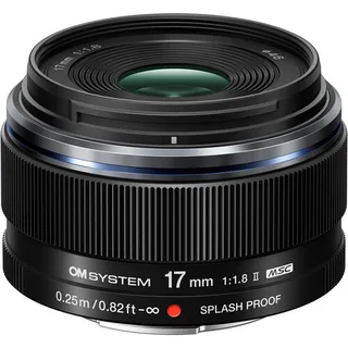 Olympus OM SYSTEM M.Zuiko Digital 17mm f/1.8 II Lens 