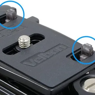 Velbon QRA-635L II Quick Release Adapter and Plate