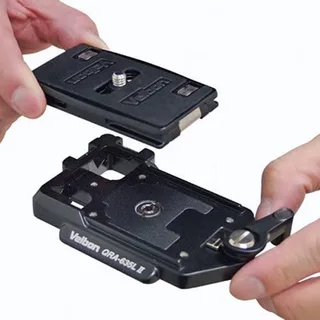 Velbon QRA-635L II Quick Release Adapter and Plate
