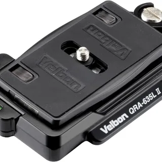 Velbon QRA-635L II Quick Release Adapter and Plate