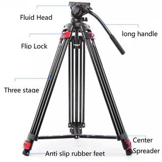 Camten V-180G Video Tripod 180cm