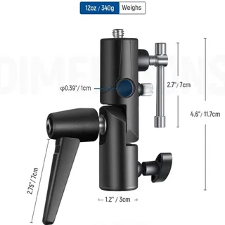 Neewer FB-1 H Tip Evrensel Flaş Tutucu İkili Kit