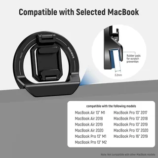NEEWER PA031 Laptop MagsafeTutucu &amp; Coldshoe Mount