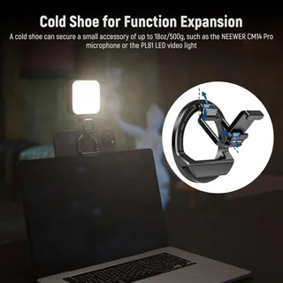 NEEWER PA031 Laptop MagsafeTutucu &amp; Coldshoe Mount