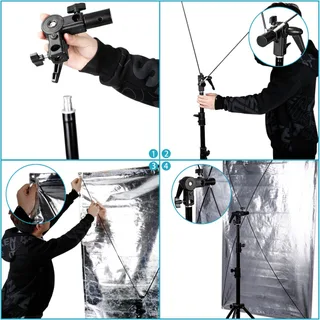 NEEWER 90 x 180CM Sun Bounce Işık Reflektörü (4in1)