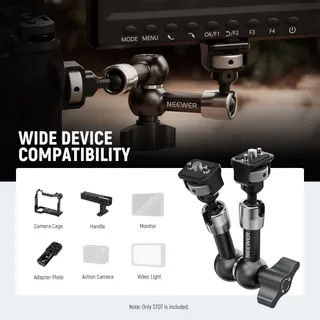 Neewer ST-07 7" 18cm  1/4'' Vidalı Magic Arm 