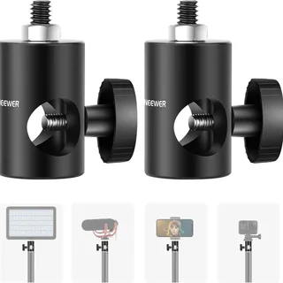 NEEWER ST12 Hızlı Adaptör Dönüştürücü - Işık Standı Uç Adaptörü (2'li Paket)